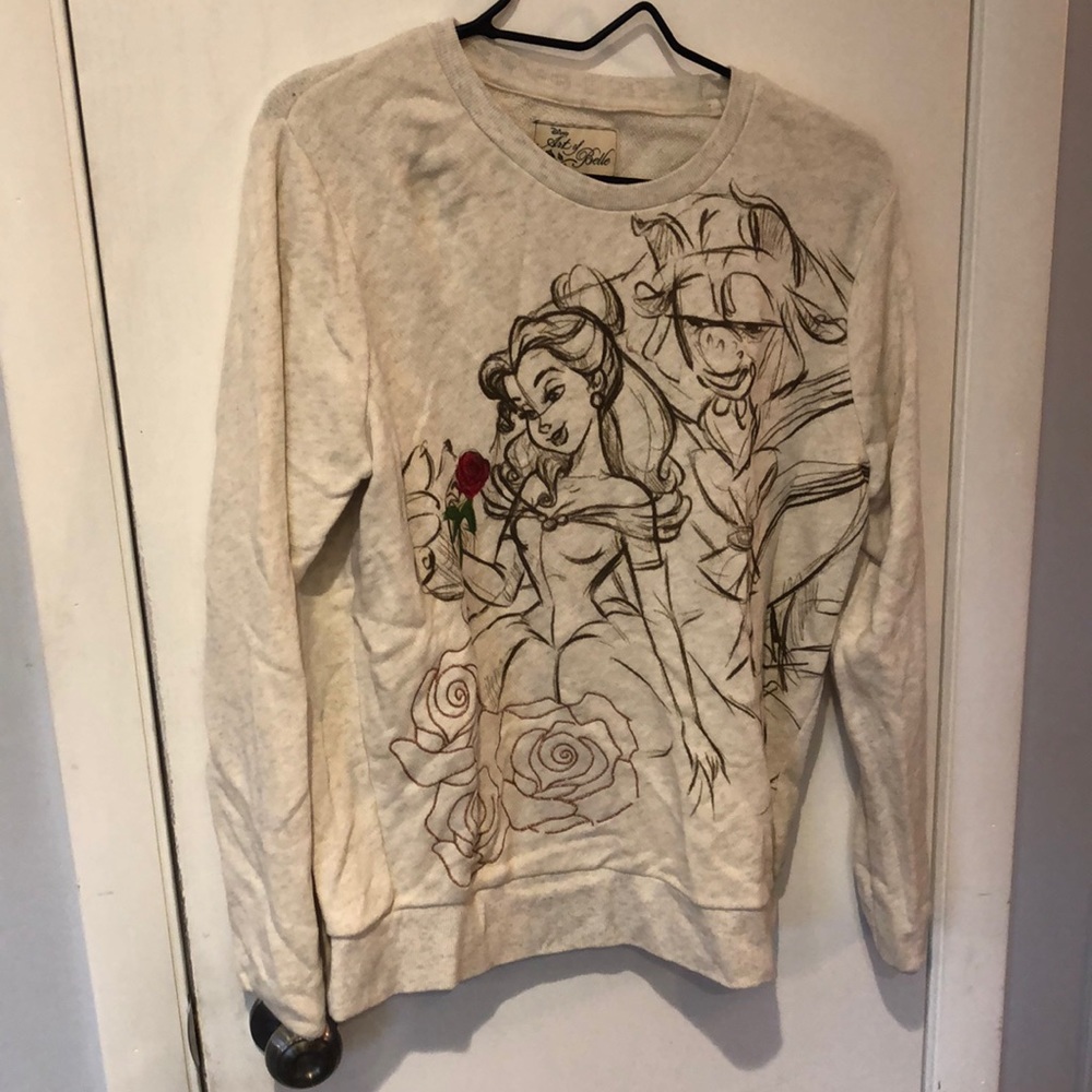 Beauty and the beats sweatshirt